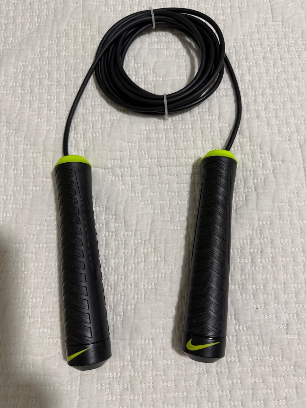 Nike Black & Volt Speed Jump Rope